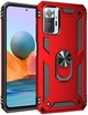 Чехол Shield для Xiaomi Redmi Note 10 Pro Бампер противоударный Red - изображение 4