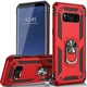 Чехол Shield для Samsung Galaxy S8 / G950 Бампер противоударный с кольцом Red - изображение 1