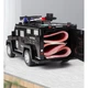 Детская сейф-копилка полицейская машинка Hummer Cach Truck с кодовым замком отпечатком пальца и купюроприемником Черный - изображение 7