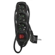 Фільтр живлення Emos (PC1321R) з вимикачем, 3 розетки, 1.5м, Black - зображення 1
