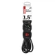 Фільтр живлення Emos (PC1321R) з вимикачем, 3 розетки, 1.5м, Black - зображення 2