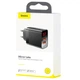 Зарядний мережеве Baseus Mirror Lake BS-E912 QC3.0 18W (2USB 3A) Чорний - зображення 3