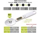 Электронная мерная ложка-весы до 500 г Digital Spoon Scale 8 Белый - изображение 3
