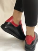 Кроссовки Evromoda 37 Черный-красный 2229 - изображение 3