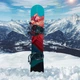 Наклейка на сноуборд Mountains - зображення 1