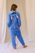 Пижама кигуруми Kigurumi Стич Синий XL 175-185 см. (1014) - изображение 5