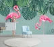 Фотообои флизелиновые Розовый фламинго С0110 - изображение 2
