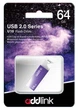 Накопитель USB AddLink U10 64GB USB Flash Drive (Ultra violet) ad64GBU10V2 - изображение 2