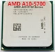 Процесор AMD Trinity ATHLON A10-5700 4 Ядра, 3.4 GHz, sFM2+ / FM2, Richland, Tray ( AD5700OKA44HJ ) Б/У - зображення 2