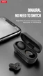 Бездротові навушники Bluetooth гарнітура XO X1 Black (23678) - зображення 2