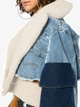Куртка джинсова жіноча дублянка Jeans блакитна S - зображення 2