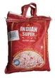 Рис басмати пропаренный Indian Super Extra Long Basmati 1 кг - изображение 1