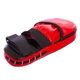 Лапа прямая удлиненная кожаная (2шт) Boxer 2007-01 размер 40х21х4,5см Black-Red - изображение 5