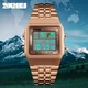 Наручные часы Skmei WORLD 1338 Розовое Золото - изображение 2