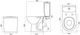 Унитаз-компакт KOLO Freja L7922100U с бачком и сиденьем Duroplast Soft close Click2Clean - изображение 1