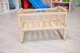 Деревянная детская кроватка для кукол 44х31х26 см (KD-252) - изображение 1