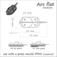 Годівниця Orange Method Arc Flat 70 (DF370) - зображення 3