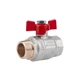 Кран шаровой Icma 3/4" прямой №351 - изображение 1