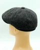 Мужская твидовая кепка восьмиклинка хулиганка VECONS 56-61 серая - изображение 6