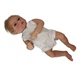Кукла реборн NPK DOLL мальчик Лео силиконовая 46 см с одеждой, бутылкой и соской + подгузник - изображение 3