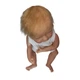 Кукла реборн NPK DOLL мальчик Лео силиконовая 46 см с одеждой, бутылкой и соской + подгузник - изображение 4