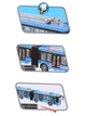 Троллейбус инерциальной со светом и звуком Wenyi WY915B - изображение 3