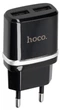 Зарядний пристрій HOCO C12 Smart 2.4A 2 USB Black (13030) - зображення 2
