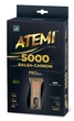Ракетка для настольного тенниса ATEMI 5000 А Pro Balsa-Carbon ECO-Line анатомическая (00000123) - изображение 2