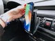 Автомобильный держатель для телефона Smart Sensor S5 c беспроводной зарядкой Черный (18490opti) - изображение 5
