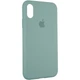 Чехол Fiji Silicone Case для Apple iPhone XR бампер накладка Full Soft Pine Green - зображення 1