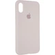 Чехол Fiji Silicone Case для Apple iPhone XR бампер накладка Full Soft Lavende - изображение 1