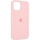 Чехол Fiji Silicone Case для Apple iPhone 12 Pro бампер накладка Full Soft Light Pink - изображение 1