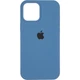 Чехол Fiji Silicone Case для Apple iPhone 12 Pro Max бампер накладка Full Soft Alaskan Blue - изображение 2