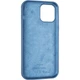 Чехол Fiji Silicone Case для Apple iPhone 12 Pro Max бампер накладка Full Soft Alaskan Blue - изображение 3