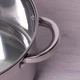 Кастрюля с крышкой Kamille 5.8л из нержавеющей стали и полыми ручками для индукции и газа KM-5624S - изображение 8