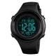 Мужские наручные часы Skmei Sun Black 1394 Черные - изображение 4