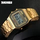Мужские часы Skmei Popular 1123 Золотые - изображение 4