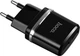 Зарядное устройство HOCO C12 Smart 2.4A порты 2xUSB + кабель USB-microUSB Black (10737) - изображение 4