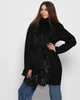 Пальто жіноче з хутром X-Woyz LS-8765-8 58317 M чорний - изображение 2