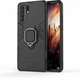 Чехол с подставкой Deexe Hybrid Case для Huawei P30 Pro - Black - изображение 2
