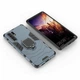Защитный чехол Deexe Hybrid Case для Huawei P30 Pro - Dark Blue - изображение 2