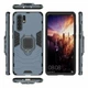 Защитный чехол Deexe Hybrid Case для Huawei P30 Pro - Dark Blue - изображение 3