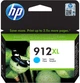 Картридж HP OfficeJet Pro 8023 HP 912 XL Cyan 3YL81AE - зображення 1