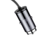 Адаптер автомобільний BASEUS CCTON-0G 4USB, 5.5 A, сірий - зображення 5
