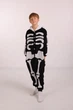Пижама кигуруми мужская Kigurumi Скелет Взрослая и подростковая Черный XL 175-185 см. (1022/1) - изображение 3