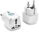 Перехідник мережевий XoKo WC-120-WH на EU White - зображення 2