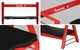 Стелаж геймерський Huzaro Iron 3.0 Red - зображення 7