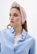 Тюрбан бархатный MyScarf теплый one size розовый - изображение 3