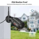 Wifi, IP Камера видеонаблюдения ANRAN AR-W602, 3 МП (1080P) с датчиком движения и ночным виденьем - изображение 3