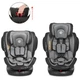 Автокресло ISOFIX ME 1045 EVOLUTION 360° (0-36 кг) Черно-серое - изображение 6